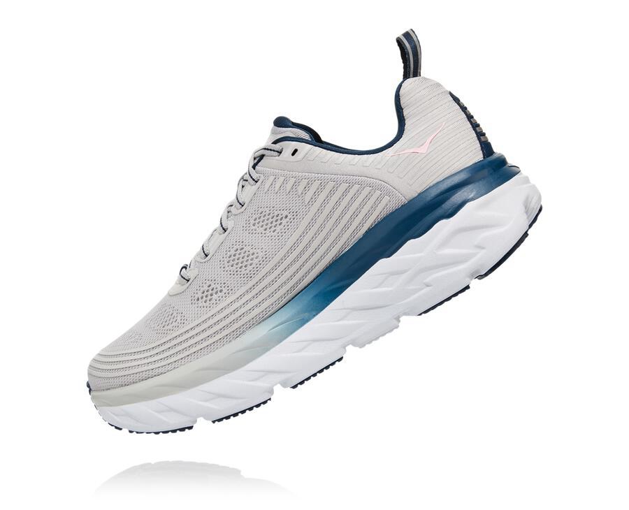 Hoka One One Bondi 6 Promenadskor Dam - Grå - LKVDF-0592